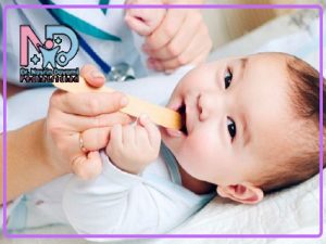 برفک دهان در کودکان