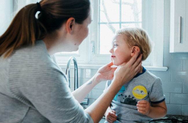 مکان غدد لنفاوی